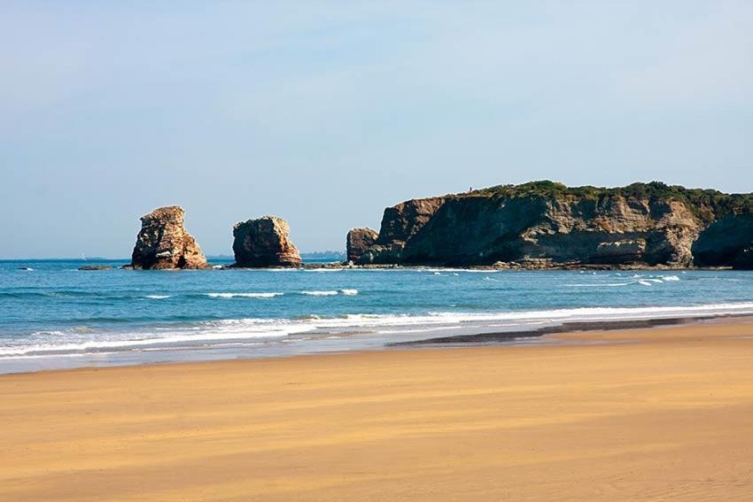 Kukulumera Beach-Plage-Playa Lägenhet Hendaye Exteriör bild